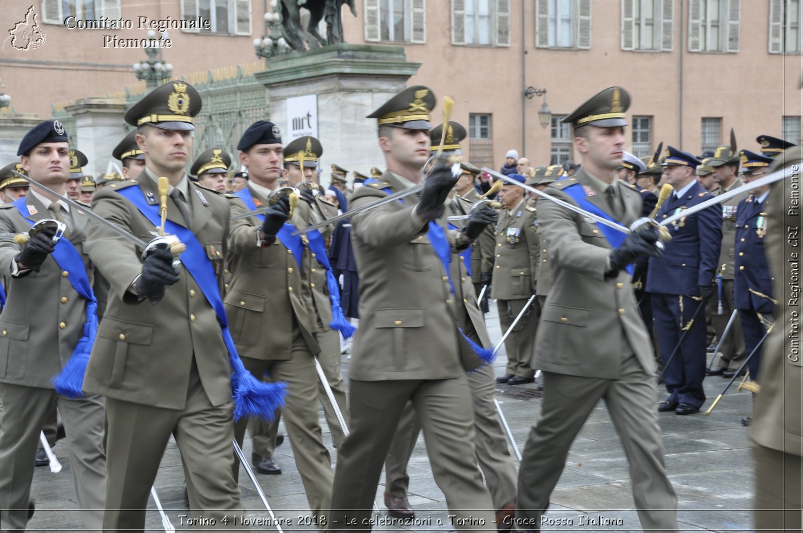 Torino 4 Novembre 2018 - Le celebrazioni a Torino - Croce Rossa Italiana- Comitato Regionale del Piemonte