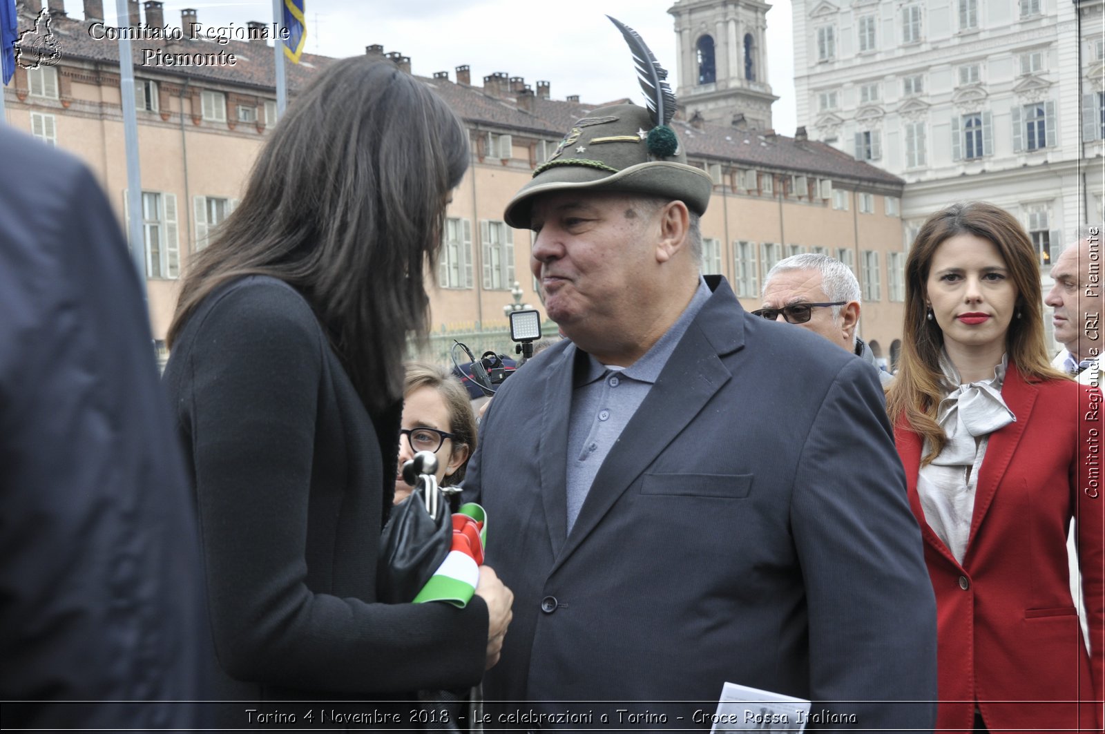 Torino 4 Novembre 2018 - Le celebrazioni a Torino - Croce Rossa Italiana- Comitato Regionale del Piemonte