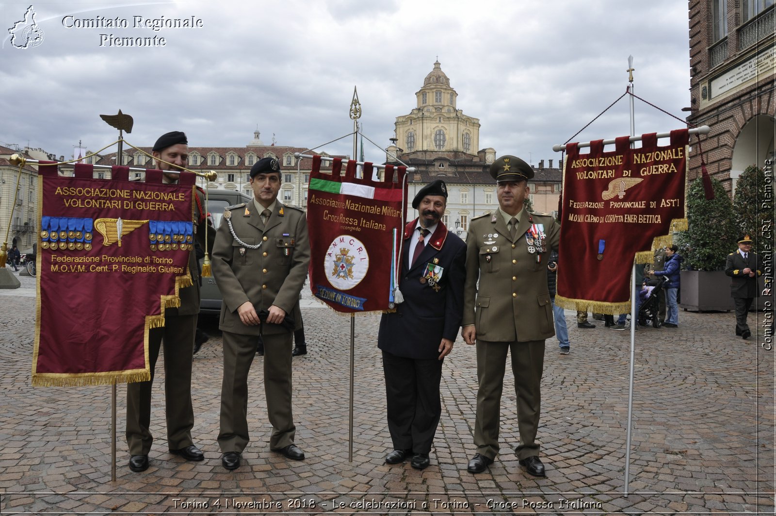 Torino 4 Novembre 2018 - Le celebrazioni a Torino - Croce Rossa Italiana- Comitato Regionale del Piemonte