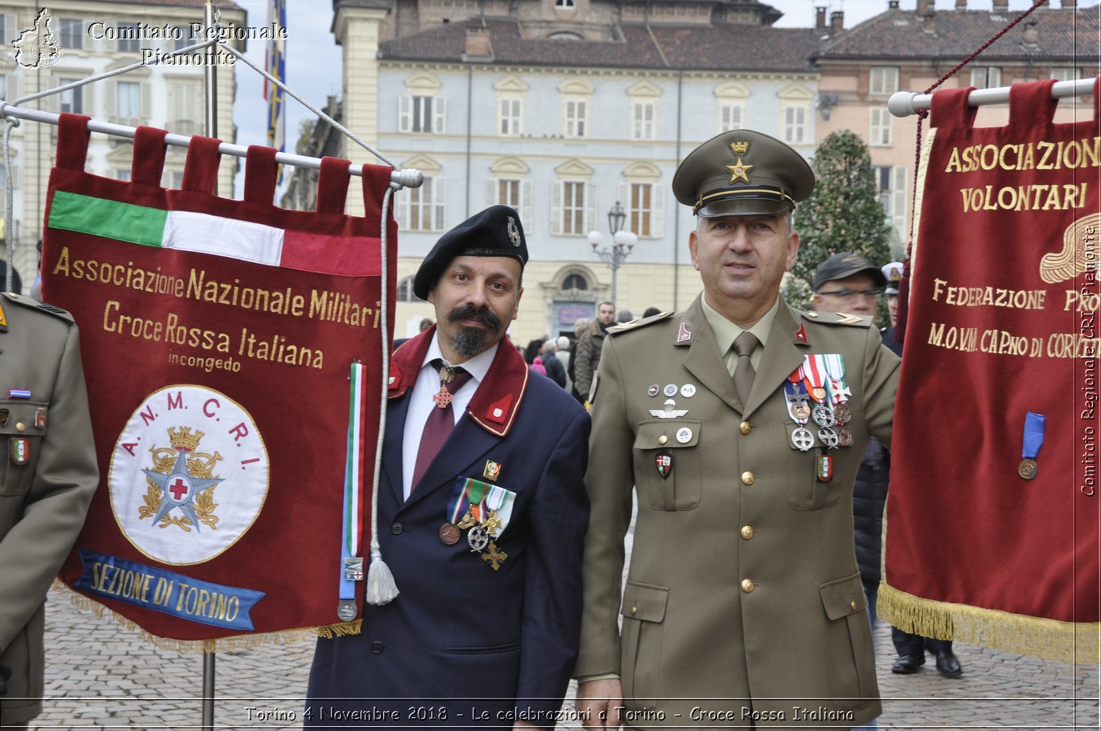 Torino 4 Novembre 2018 - Le celebrazioni a Torino - Croce Rossa Italiana- Comitato Regionale del Piemonte