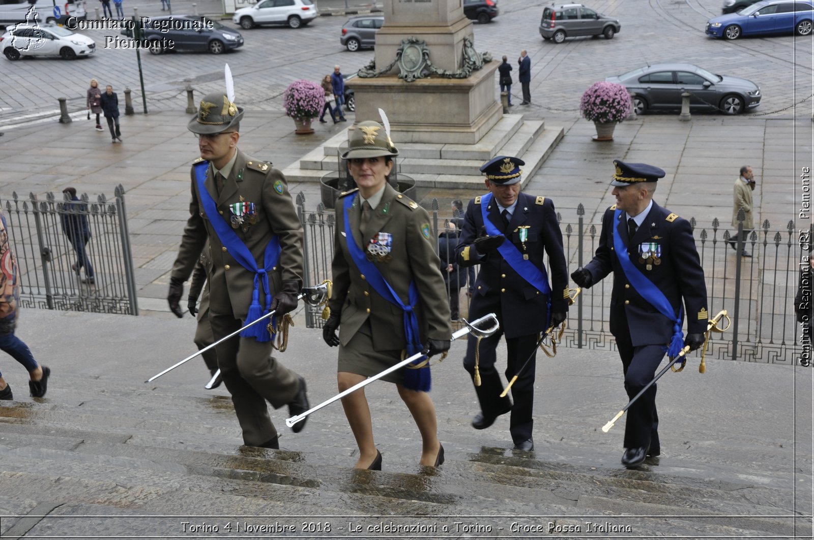 Torino 4 Novembre 2018 - Le celebrazioni a Torino - Croce Rossa Italiana- Comitato Regionale del Piemonte