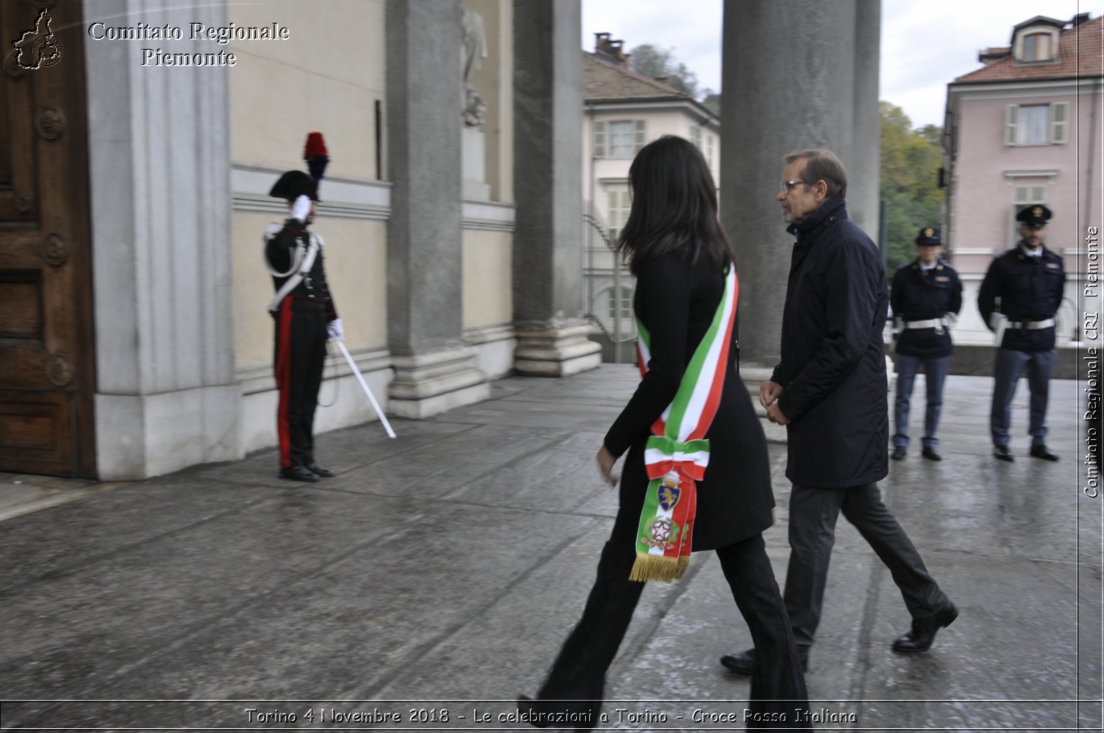 Torino 4 Novembre 2018 - Le celebrazioni a Torino - Croce Rossa Italiana- Comitato Regionale del Piemonte