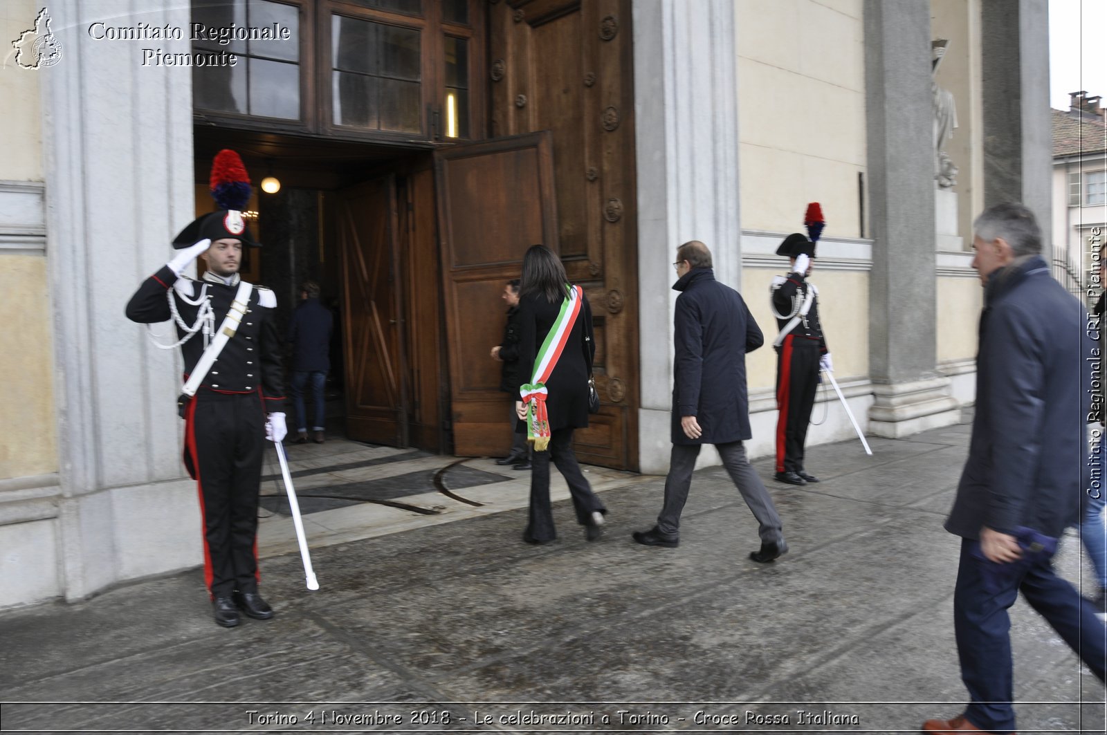 Torino 4 Novembre 2018 - Le celebrazioni a Torino - Croce Rossa Italiana- Comitato Regionale del Piemonte