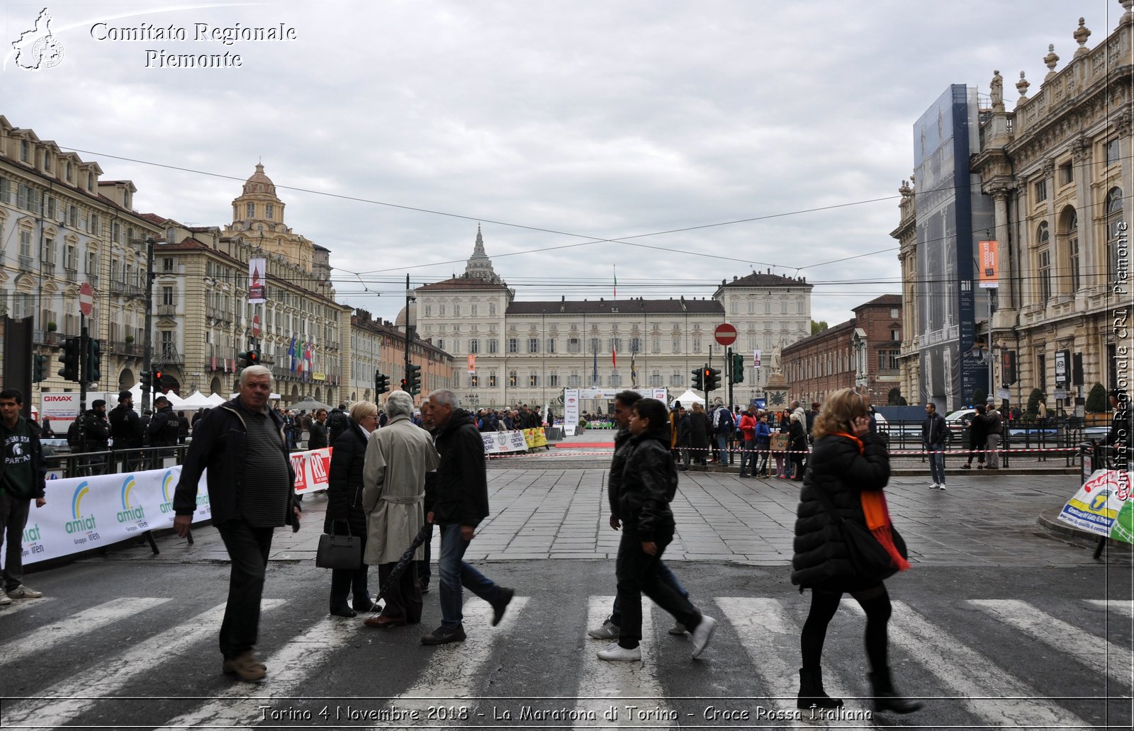 Torino 4 Novembre 2018 - La Maratona di Torino - Croce Rossa Italiana- Comitato Regionale del Piemonte