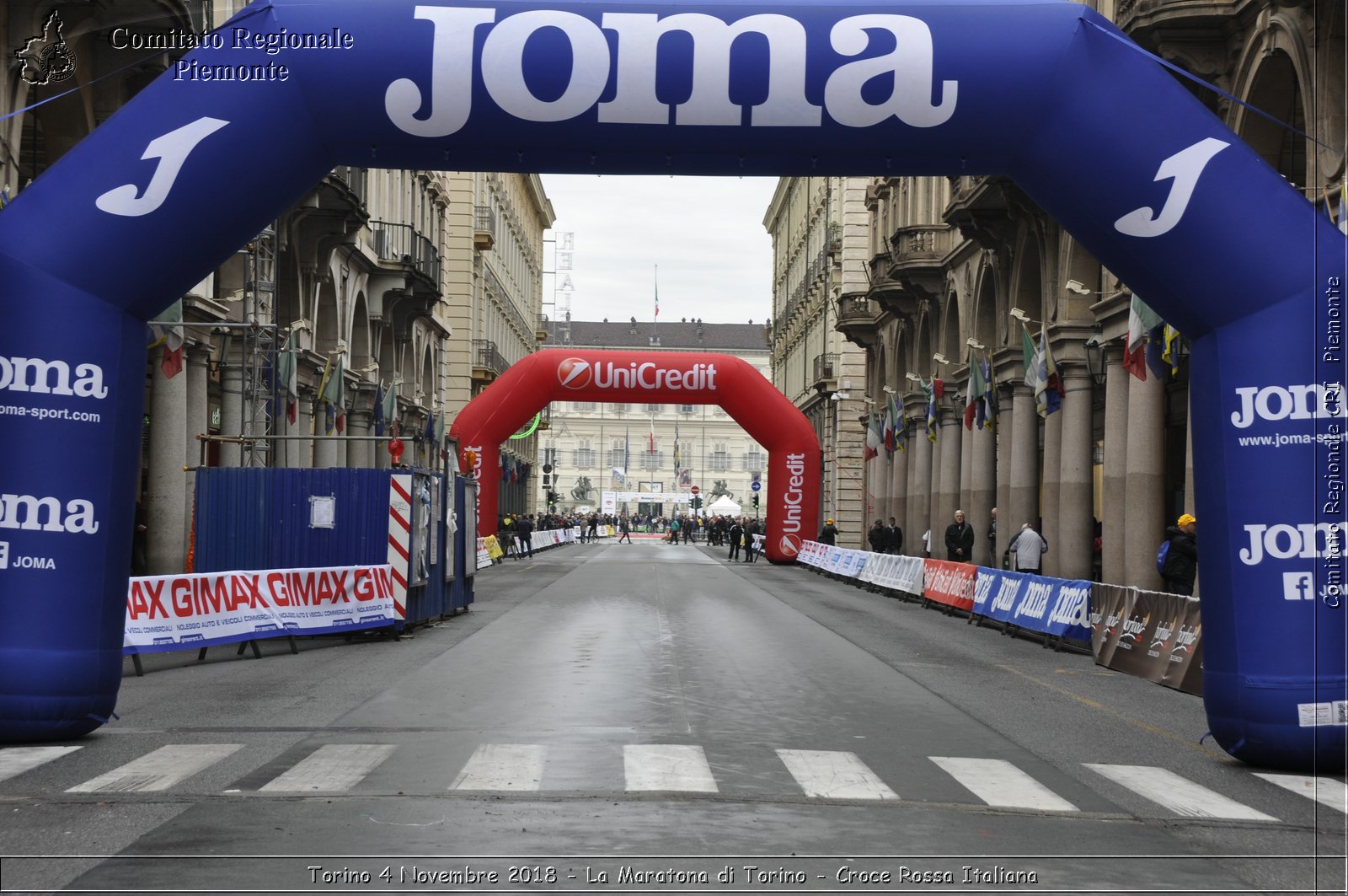 Torino 4 Novembre 2018 - La Maratona di Torino - Croce Rossa Italiana- Comitato Regionale del Piemonte