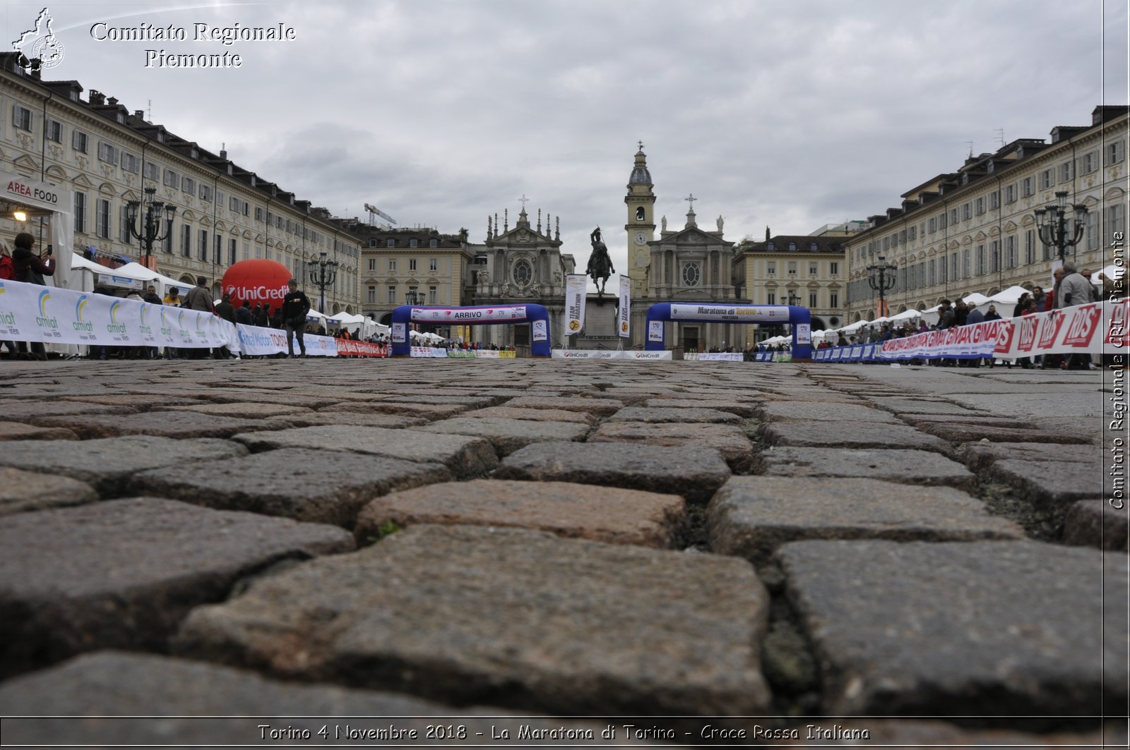 Torino 4 Novembre 2018 - La Maratona di Torino - Croce Rossa Italiana- Comitato Regionale del Piemonte