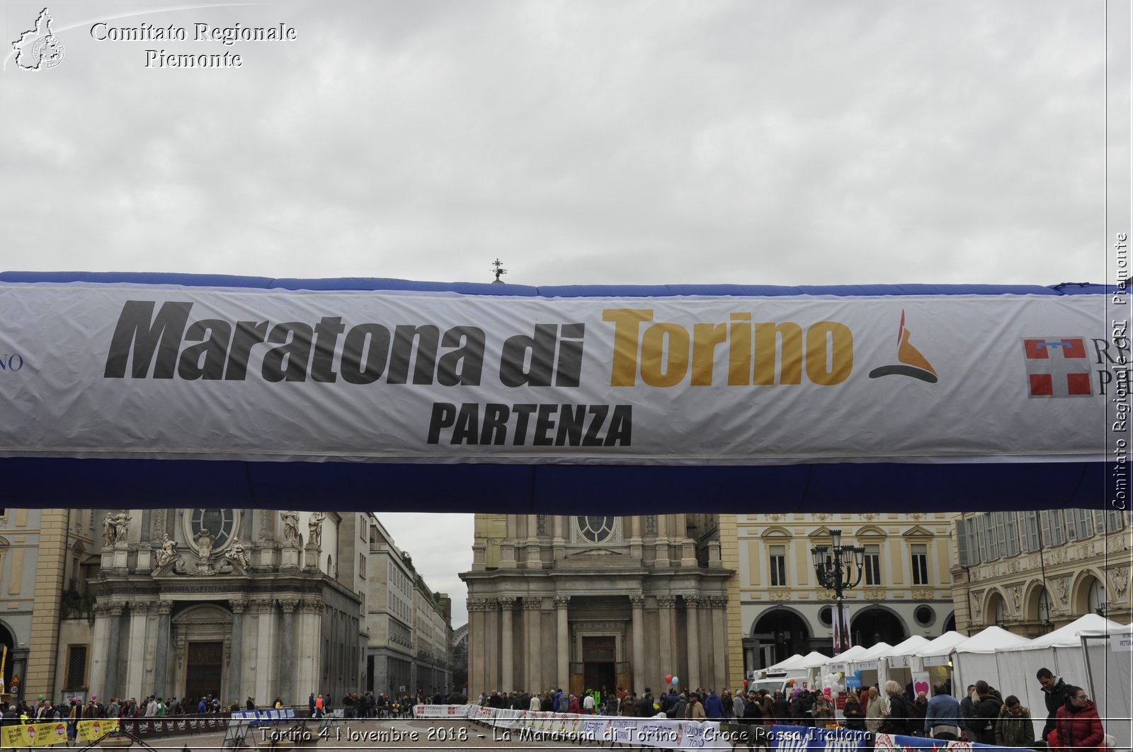 Torino 4 Novembre 2018 - La Maratona di Torino - Croce Rossa Italiana- Comitato Regionale del Piemonte