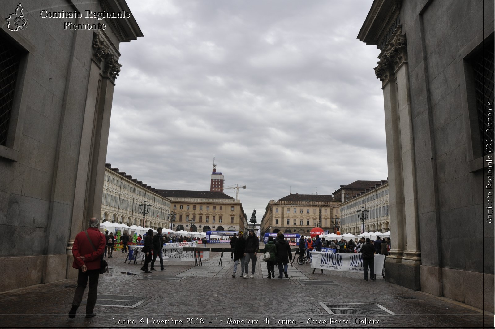 Torino 4 Novembre 2018 - La Maratona di Torino - Croce Rossa Italiana- Comitato Regionale del Piemonte