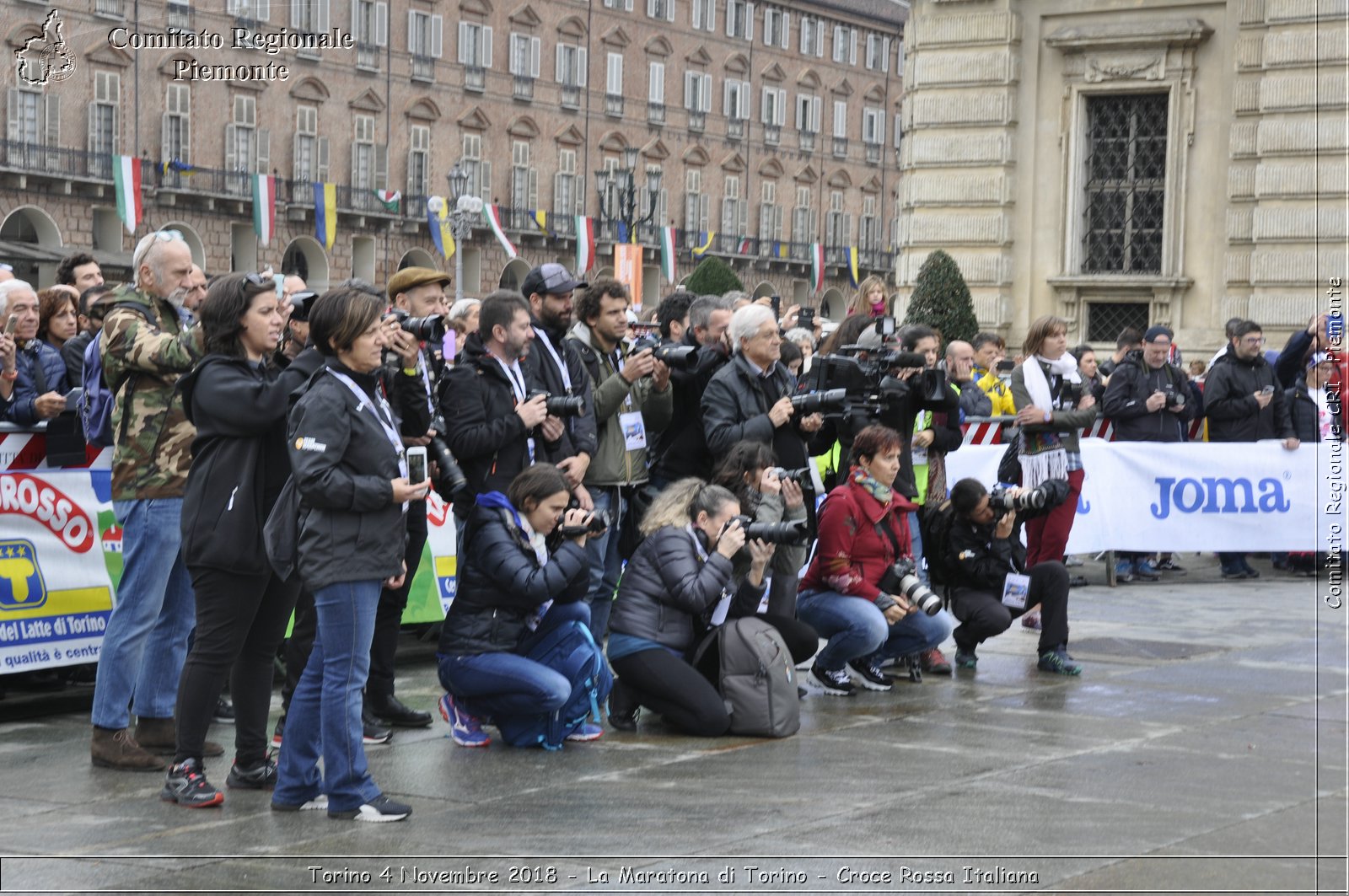 Torino 4 Novembre 2018 - La Maratona di Torino - Croce Rossa Italiana- Comitato Regionale del Piemonte