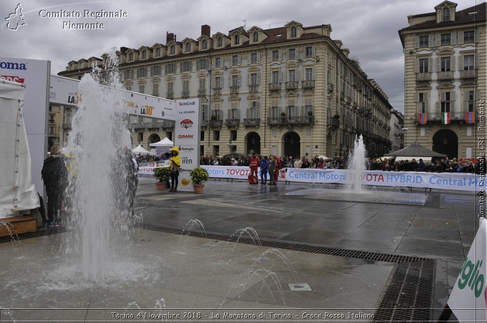 Torino 4 Novembre 2018 - La Maratona di Torino - Croce Rossa Italiana- Comitato Regionale del Piemonte