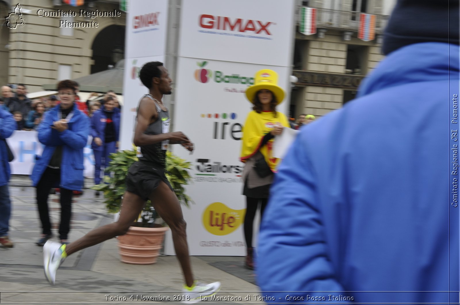 Torino 4 Novembre 2018 - La Maratona di Torino - Croce Rossa Italiana- Comitato Regionale del Piemonte