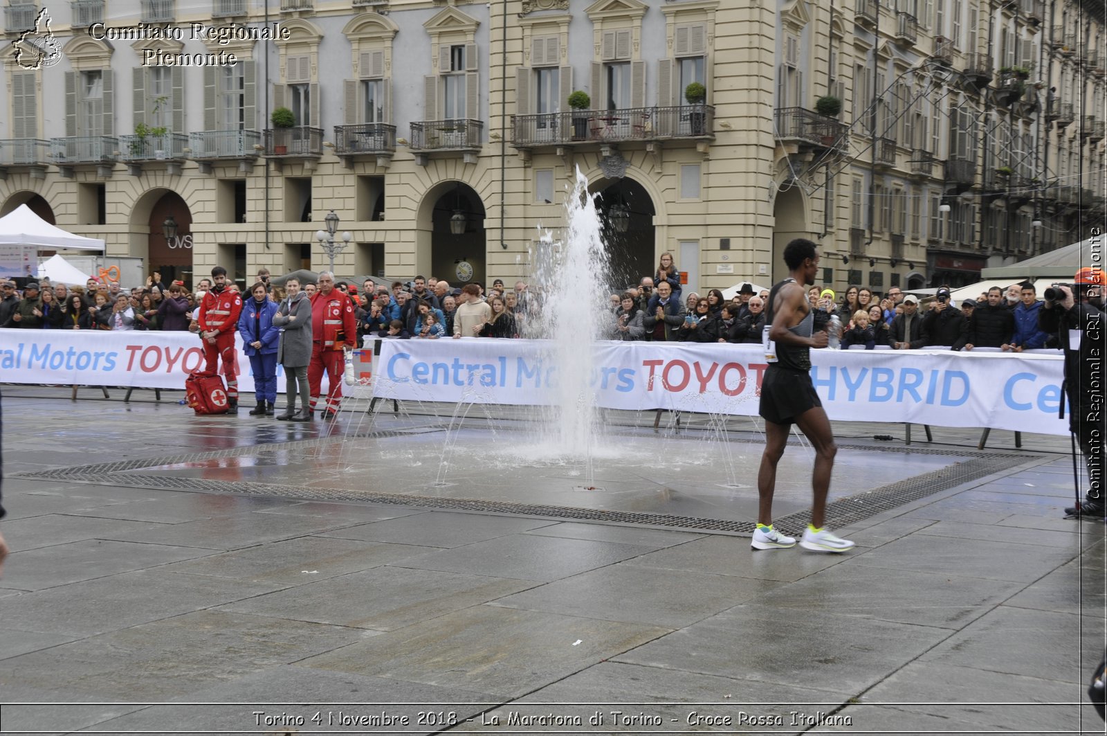 Torino 4 Novembre 2018 - La Maratona di Torino - Croce Rossa Italiana- Comitato Regionale del Piemonte