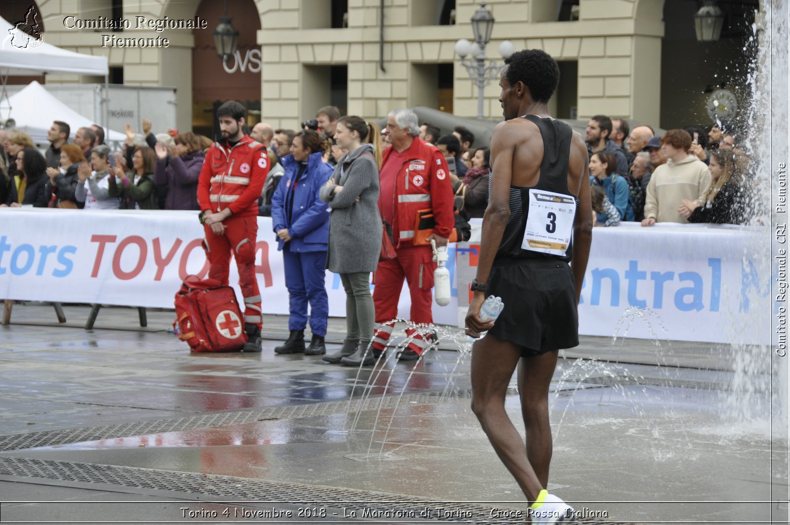 Torino 4 Novembre 2018 - La Maratona di Torino - Croce Rossa Italiana- Comitato Regionale del Piemonte