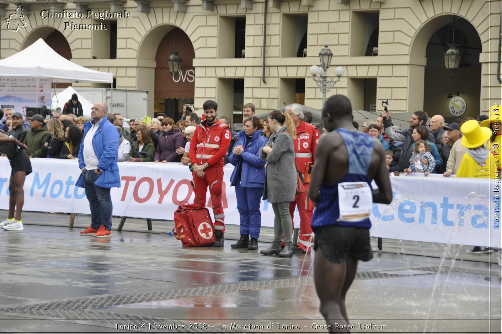 Torino 4 Novembre 2018 - La Maratona di Torino - Croce Rossa Italiana- Comitato Regionale del Piemonte