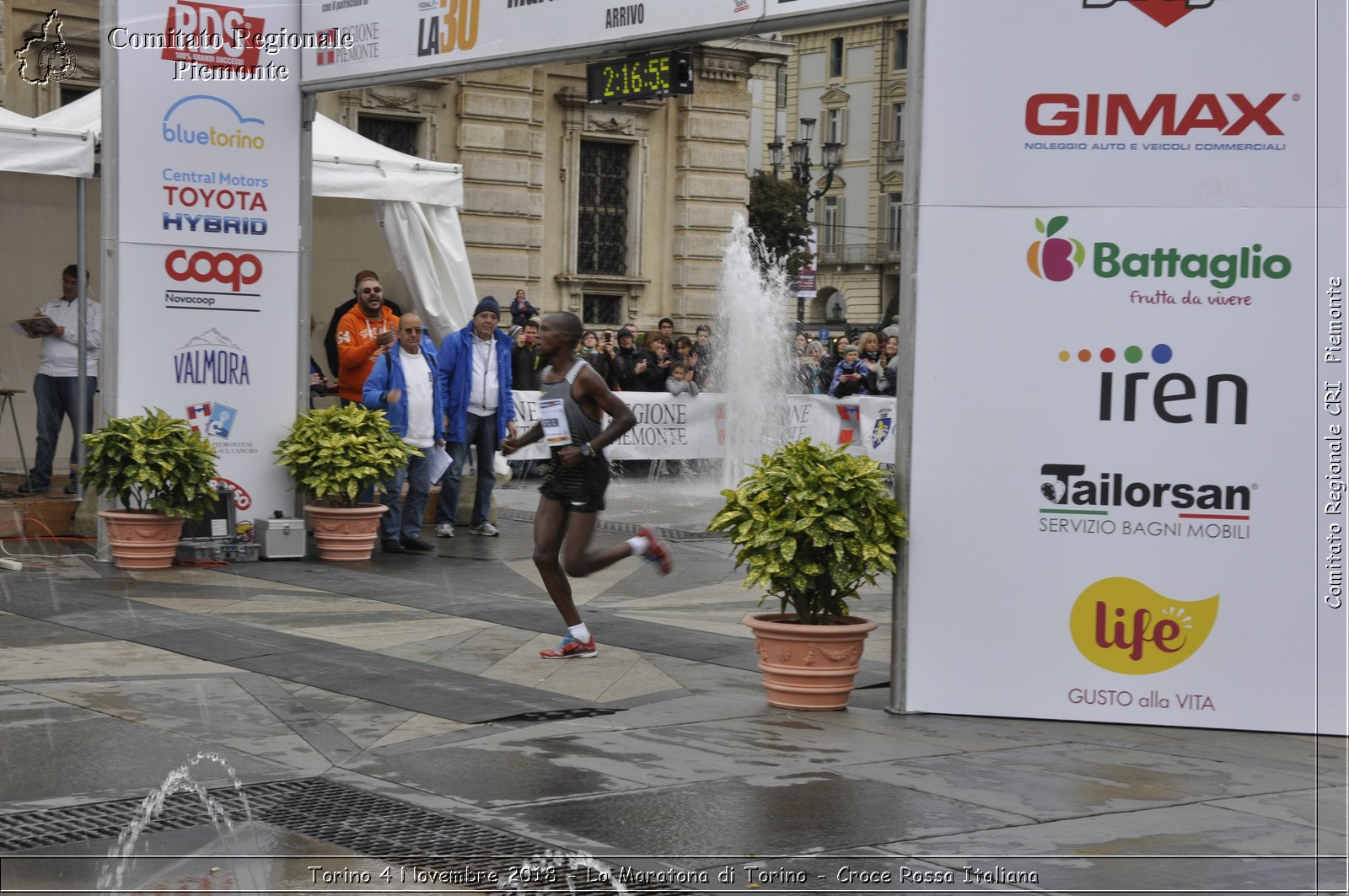 Torino 4 Novembre 2018 - La Maratona di Torino - Croce Rossa Italiana- Comitato Regionale del Piemonte