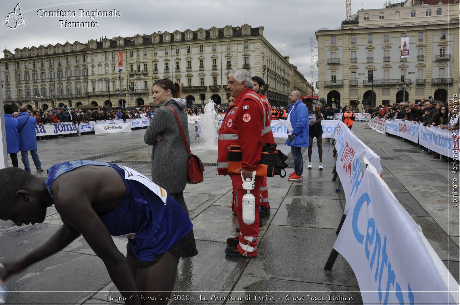 Torino 4 Novembre 2018 - La Maratona di Torino - Croce Rossa Italiana- Comitato Regionale del Piemonte