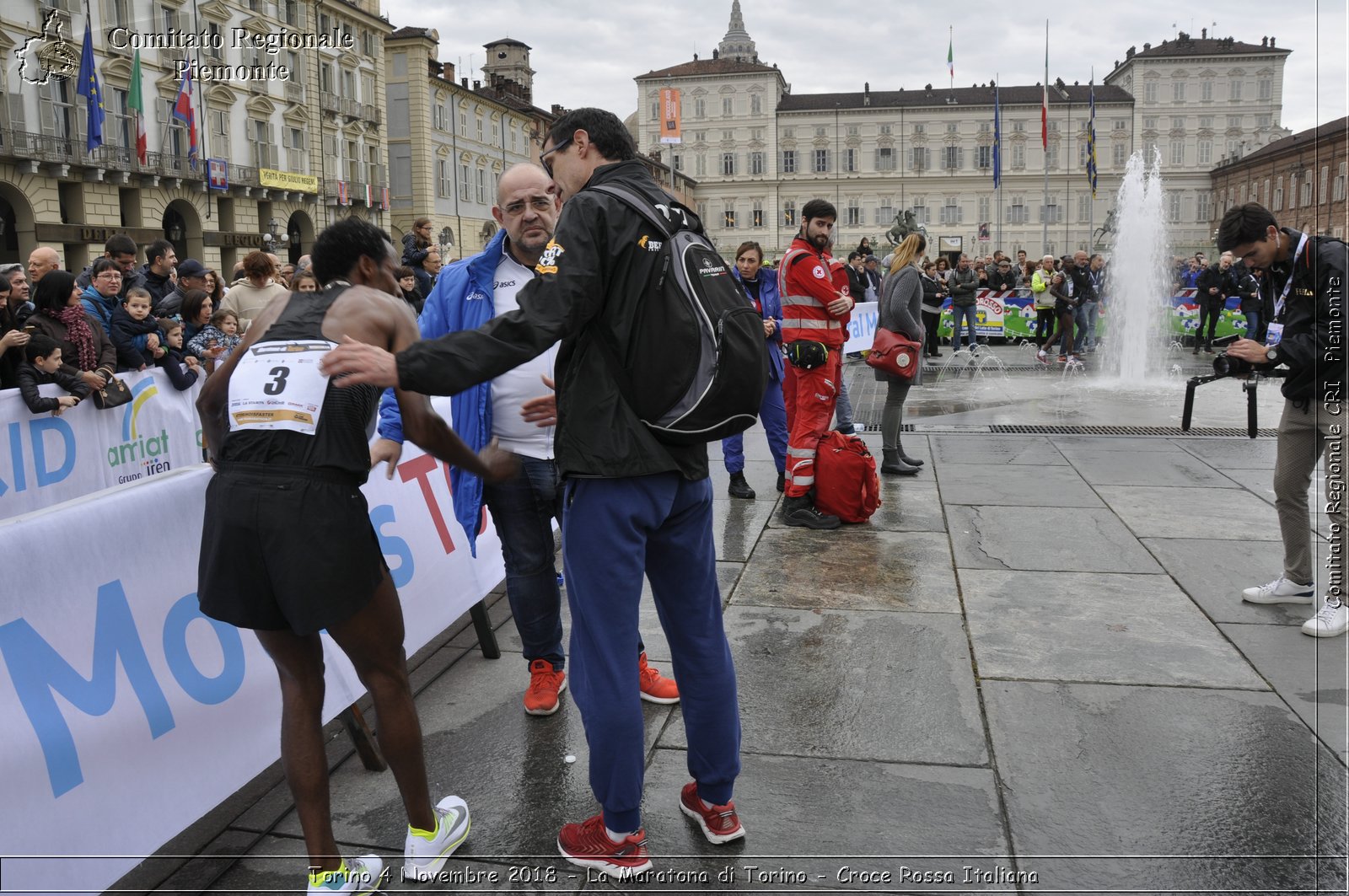 Torino 4 Novembre 2018 - La Maratona di Torino - Croce Rossa Italiana- Comitato Regionale del Piemonte