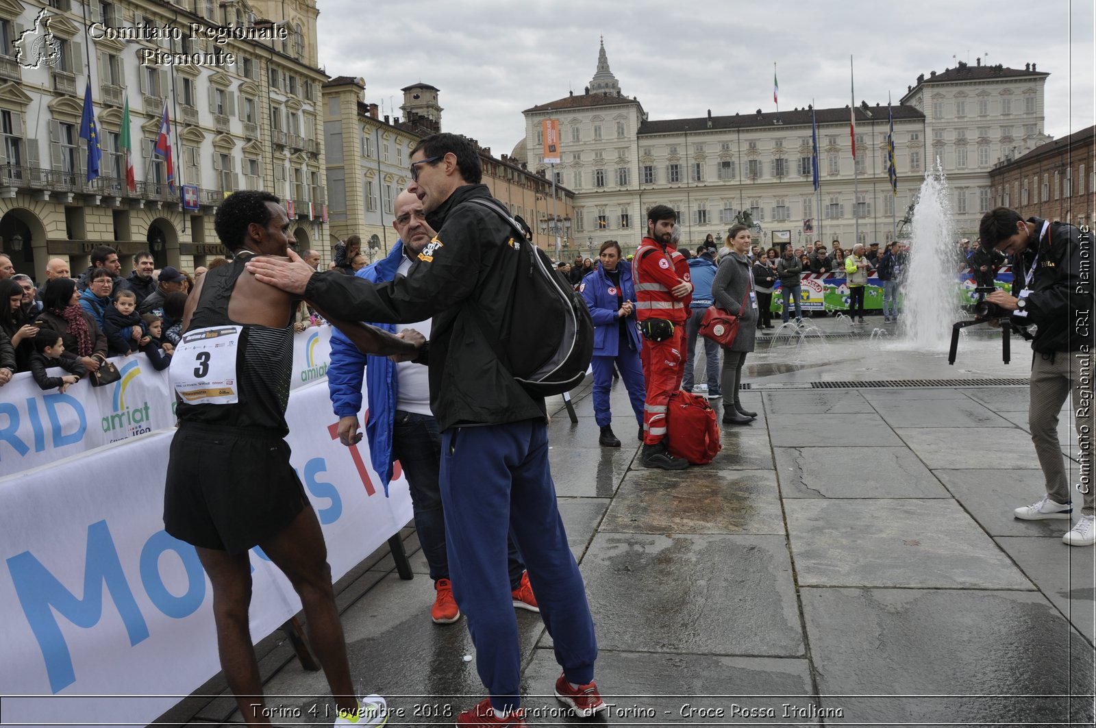 Torino 4 Novembre 2018 - La Maratona di Torino - Croce Rossa Italiana- Comitato Regionale del Piemonte