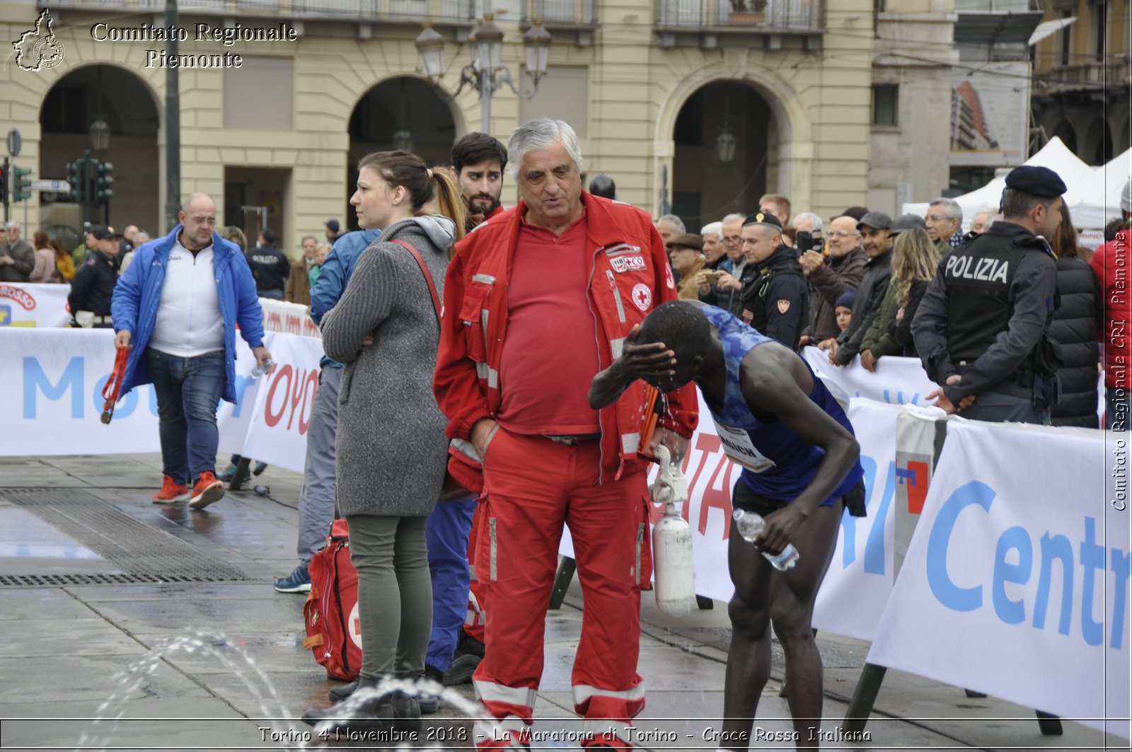 Torino 4 Novembre 2018 - La Maratona di Torino - Croce Rossa Italiana- Comitato Regionale del Piemonte