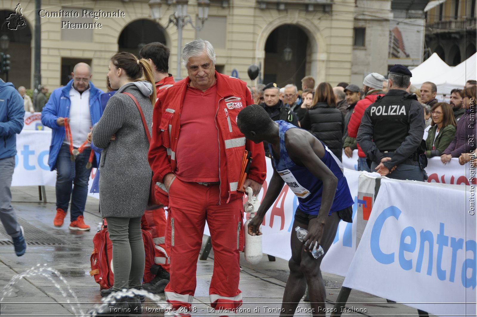 Torino 4 Novembre 2018 - La Maratona di Torino - Croce Rossa Italiana- Comitato Regionale del Piemonte