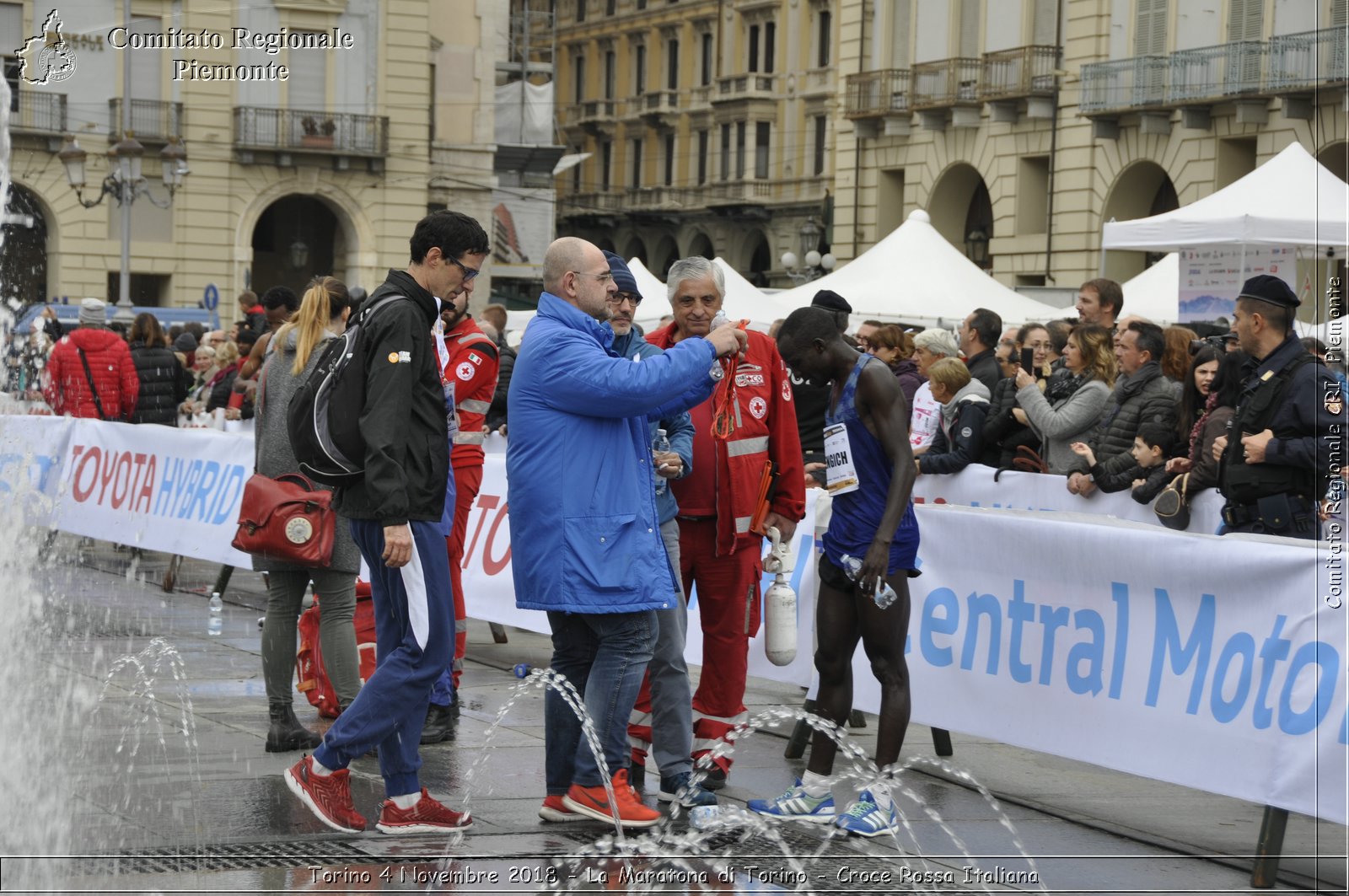 Torino 4 Novembre 2018 - La Maratona di Torino - Croce Rossa Italiana- Comitato Regionale del Piemonte