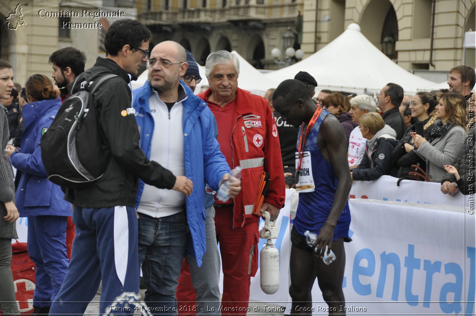 Torino 4 Novembre 2018 - La Maratona di Torino - Croce Rossa Italiana- Comitato Regionale del Piemonte