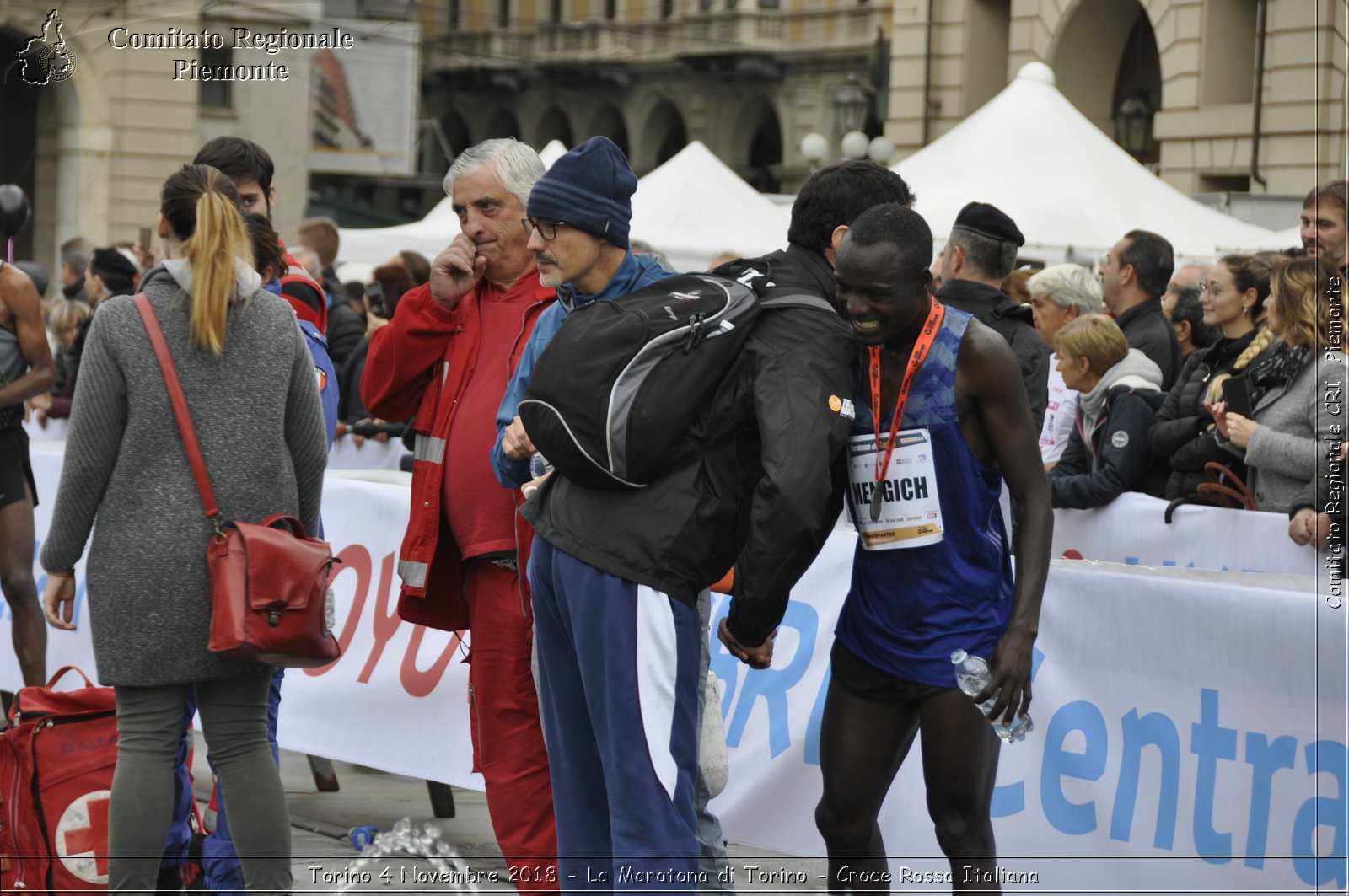 Torino 4 Novembre 2018 - La Maratona di Torino - Croce Rossa Italiana- Comitato Regionale del Piemonte