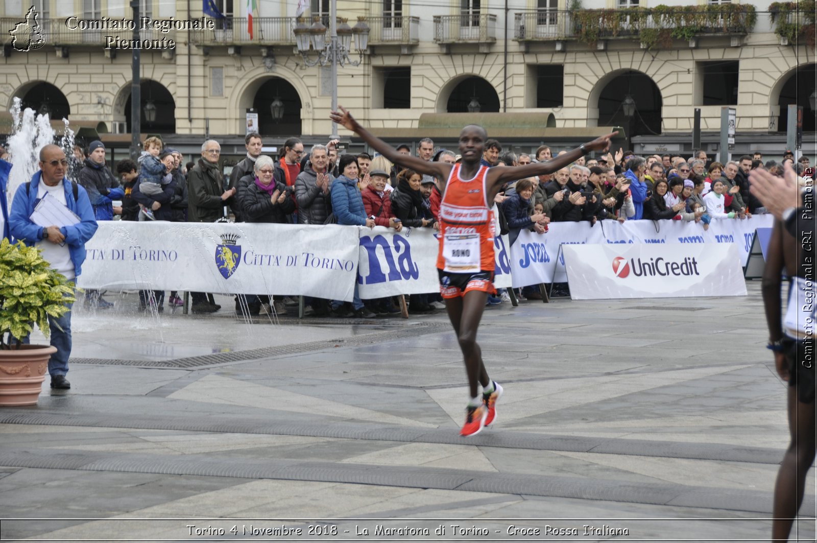 Torino 4 Novembre 2018 - La Maratona di Torino - Croce Rossa Italiana- Comitato Regionale del Piemonte