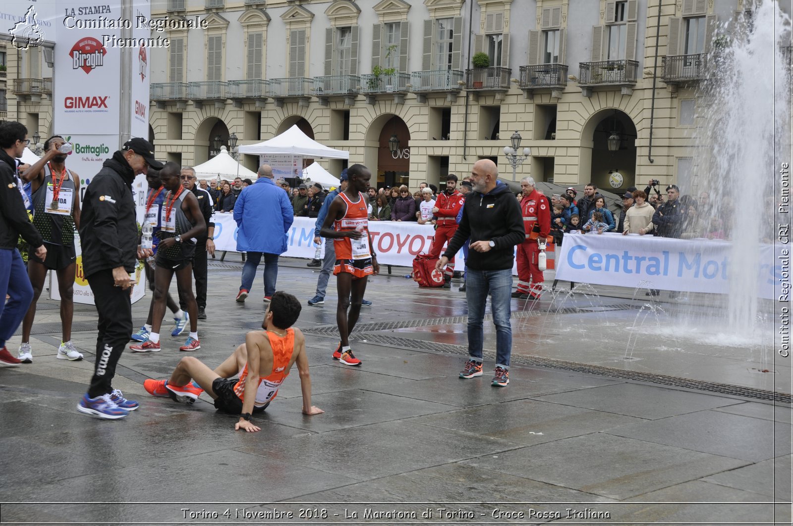 Torino 4 Novembre 2018 - La Maratona di Torino - Croce Rossa Italiana- Comitato Regionale del Piemonte