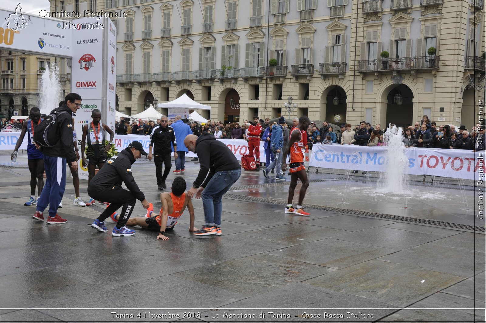 Torino 4 Novembre 2018 - La Maratona di Torino - Croce Rossa Italiana- Comitato Regionale del Piemonte