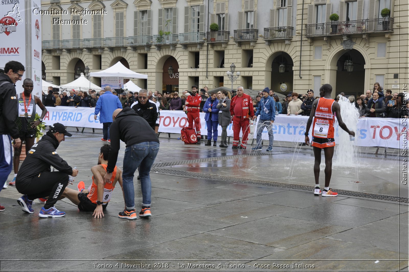 Torino 4 Novembre 2018 - La Maratona di Torino - Croce Rossa Italiana- Comitato Regionale del Piemonte