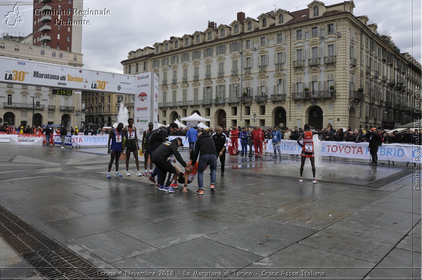 Torino 4 Novembre 2018 - La Maratona di Torino - Croce Rossa Italiana- Comitato Regionale del Piemonte