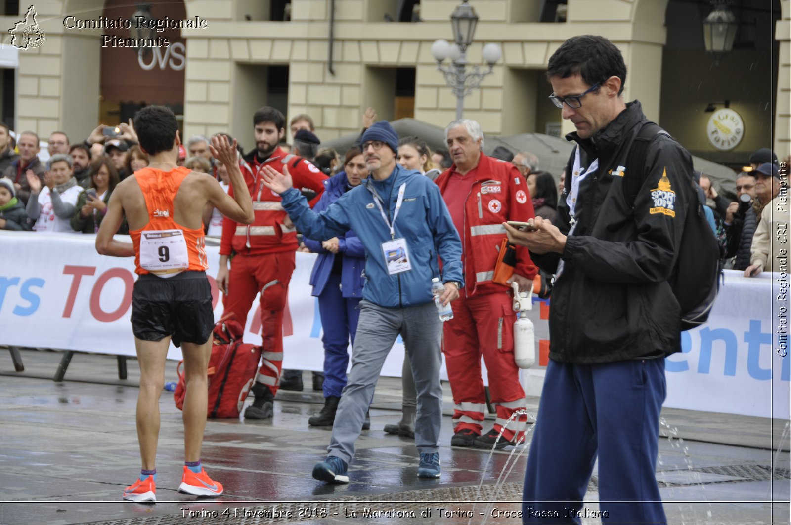 Torino 4 Novembre 2018 - La Maratona di Torino - Croce Rossa Italiana- Comitato Regionale del Piemonte