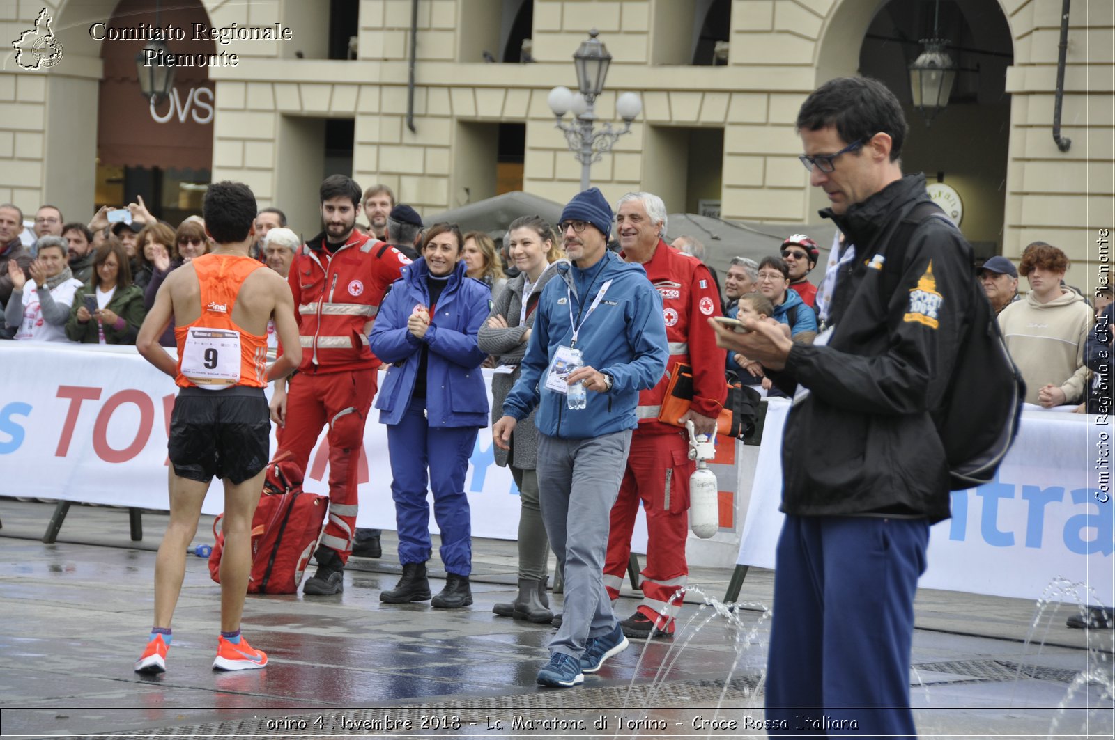 Torino 4 Novembre 2018 - La Maratona di Torino - Croce Rossa Italiana- Comitato Regionale del Piemonte