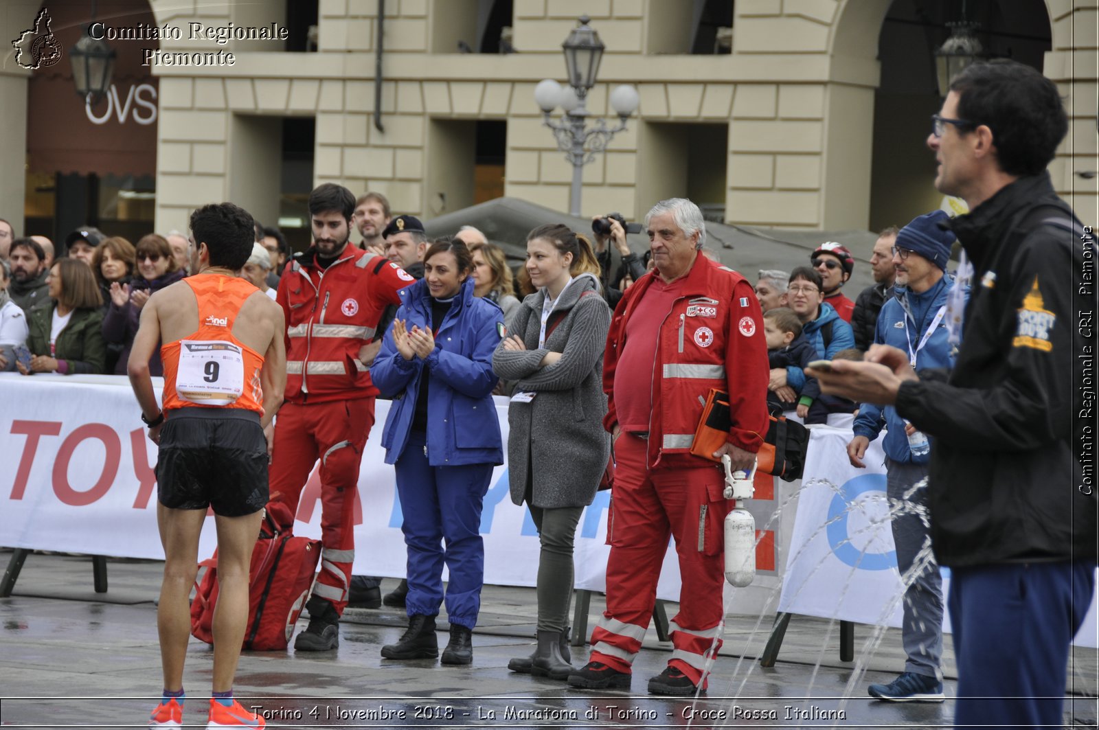 Torino 4 Novembre 2018 - La Maratona di Torino - Croce Rossa Italiana- Comitato Regionale del Piemonte