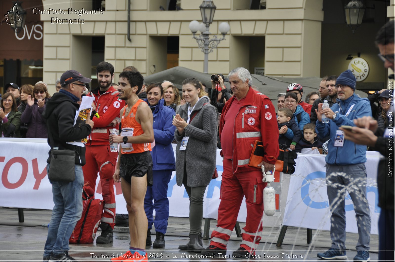 Torino 4 Novembre 2018 - La Maratona di Torino - Croce Rossa Italiana- Comitato Regionale del Piemonte