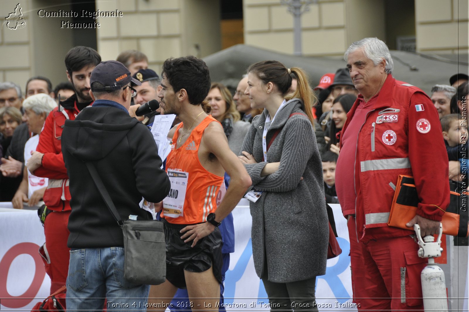 Torino 4 Novembre 2018 - La Maratona di Torino - Croce Rossa Italiana- Comitato Regionale del Piemonte