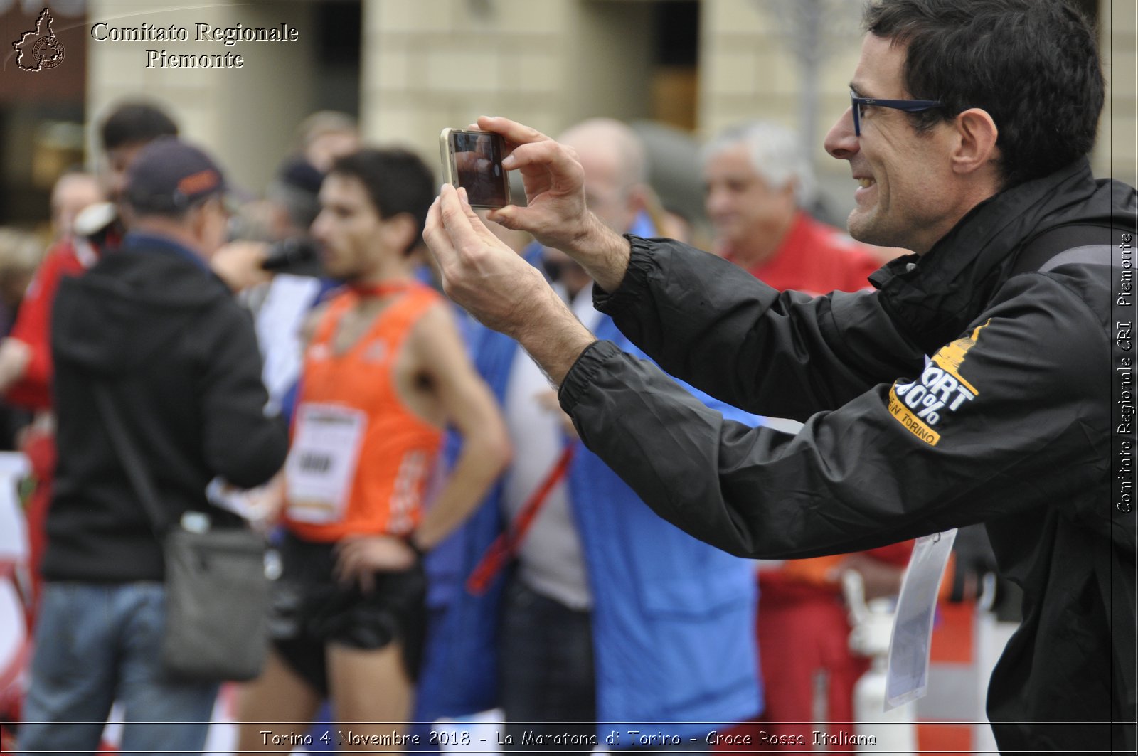 Torino 4 Novembre 2018 - La Maratona di Torino - Croce Rossa Italiana- Comitato Regionale del Piemonte