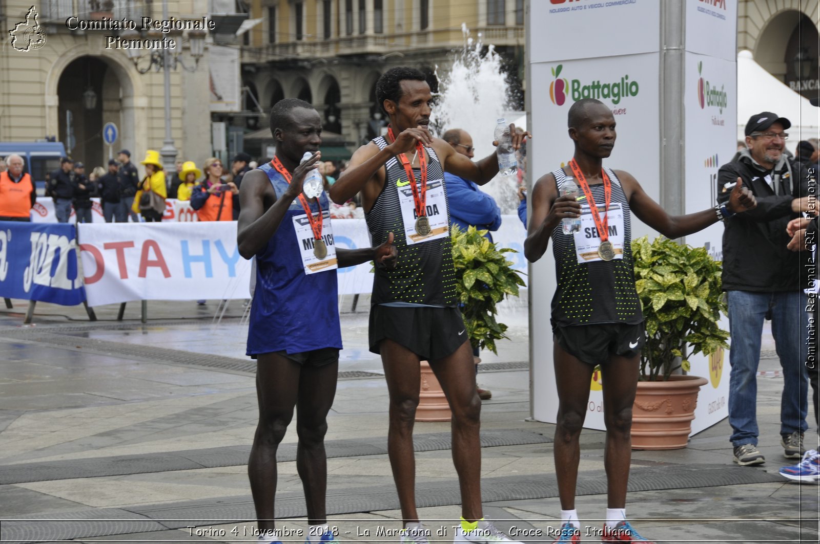 Torino 4 Novembre 2018 - La Maratona di Torino - Croce Rossa Italiana- Comitato Regionale del Piemonte