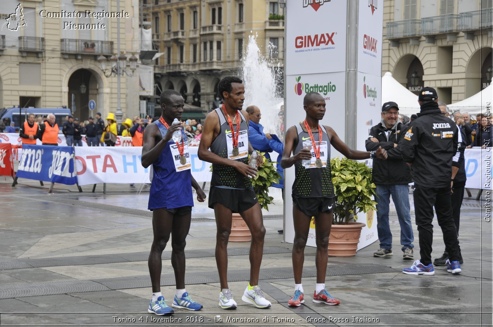 Torino 4 Novembre 2018 - La Maratona di Torino - Croce Rossa Italiana- Comitato Regionale del Piemonte