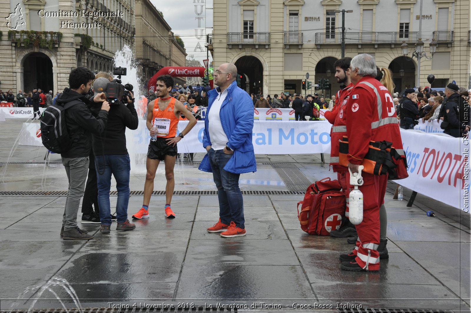 Torino 4 Novembre 2018 - La Maratona di Torino - Croce Rossa Italiana- Comitato Regionale del Piemonte