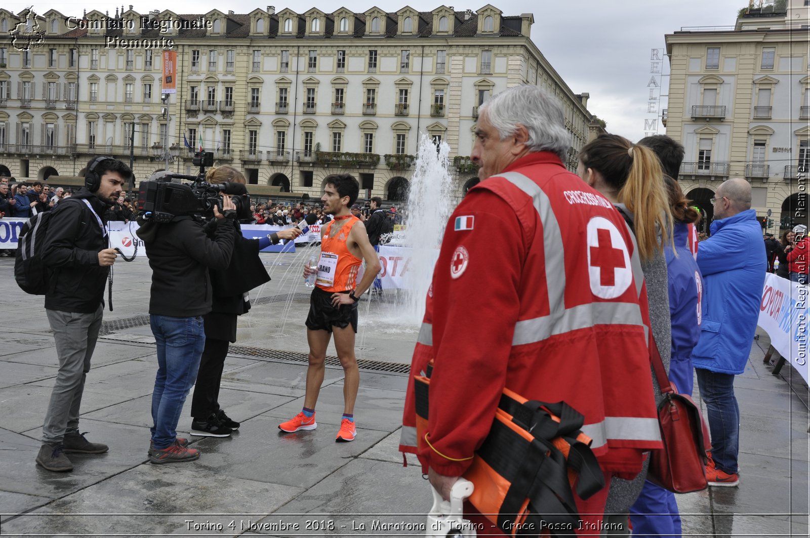 Torino 4 Novembre 2018 - La Maratona di Torino - Croce Rossa Italiana- Comitato Regionale del Piemonte