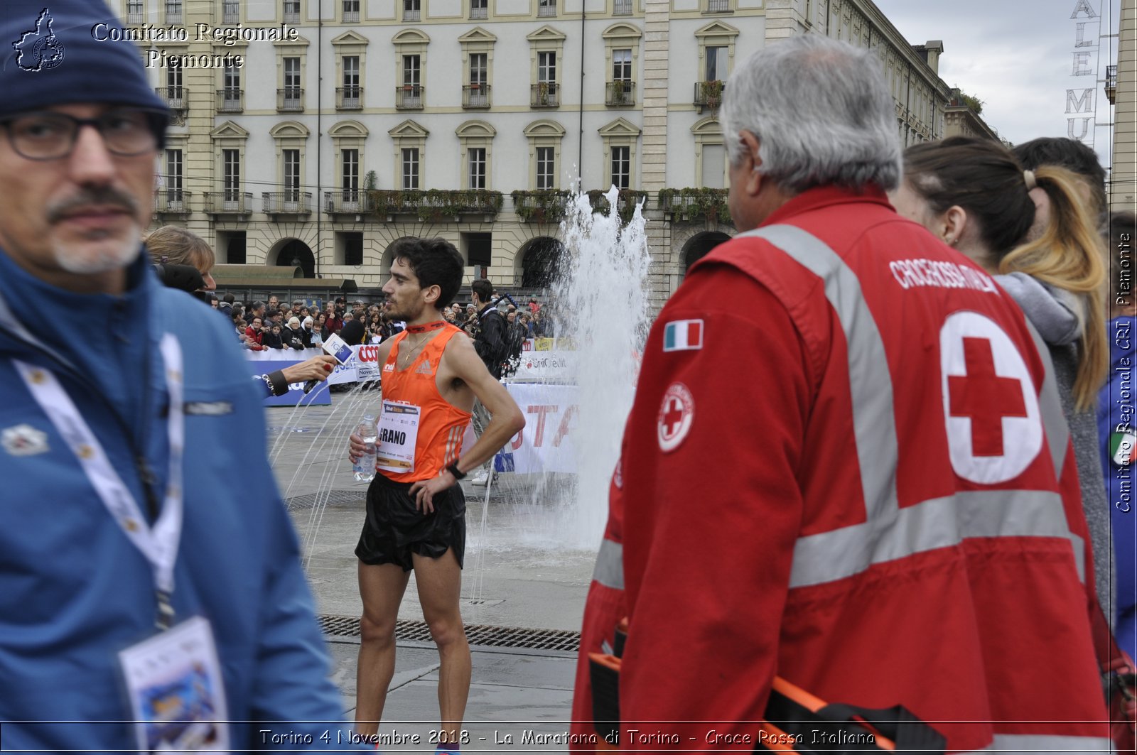 Torino 4 Novembre 2018 - La Maratona di Torino - Croce Rossa Italiana- Comitato Regionale del Piemonte