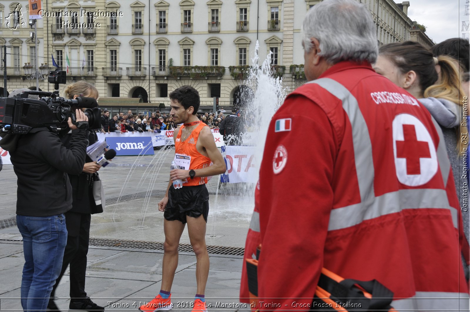 Torino 4 Novembre 2018 - La Maratona di Torino - Croce Rossa Italiana- Comitato Regionale del Piemonte