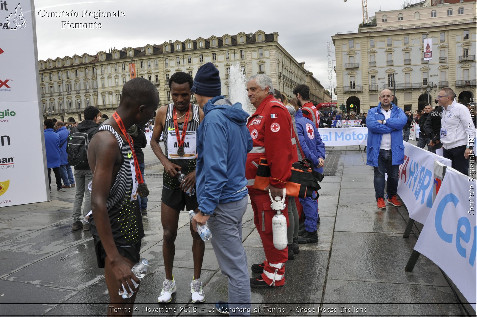 Torino 4 Novembre 2018 - La Maratona di Torino - Croce Rossa Italiana- Comitato Regionale del Piemonte