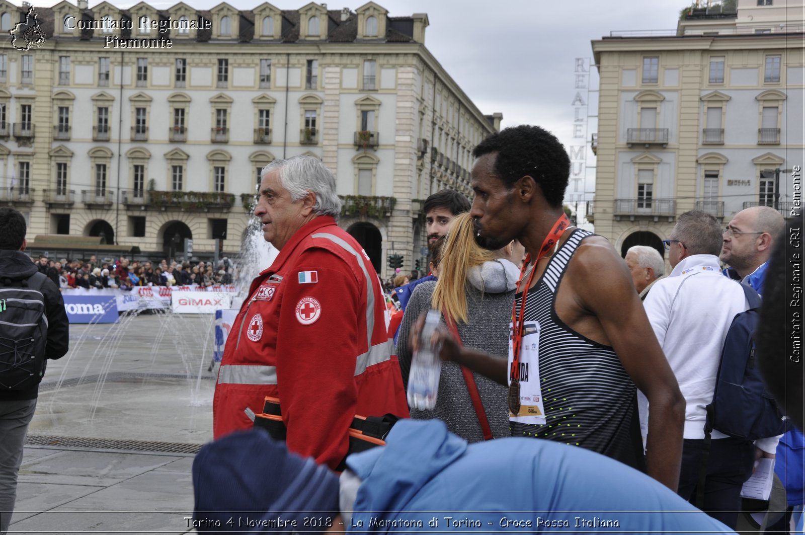 Torino 4 Novembre 2018 - La Maratona di Torino - Croce Rossa Italiana- Comitato Regionale del Piemonte