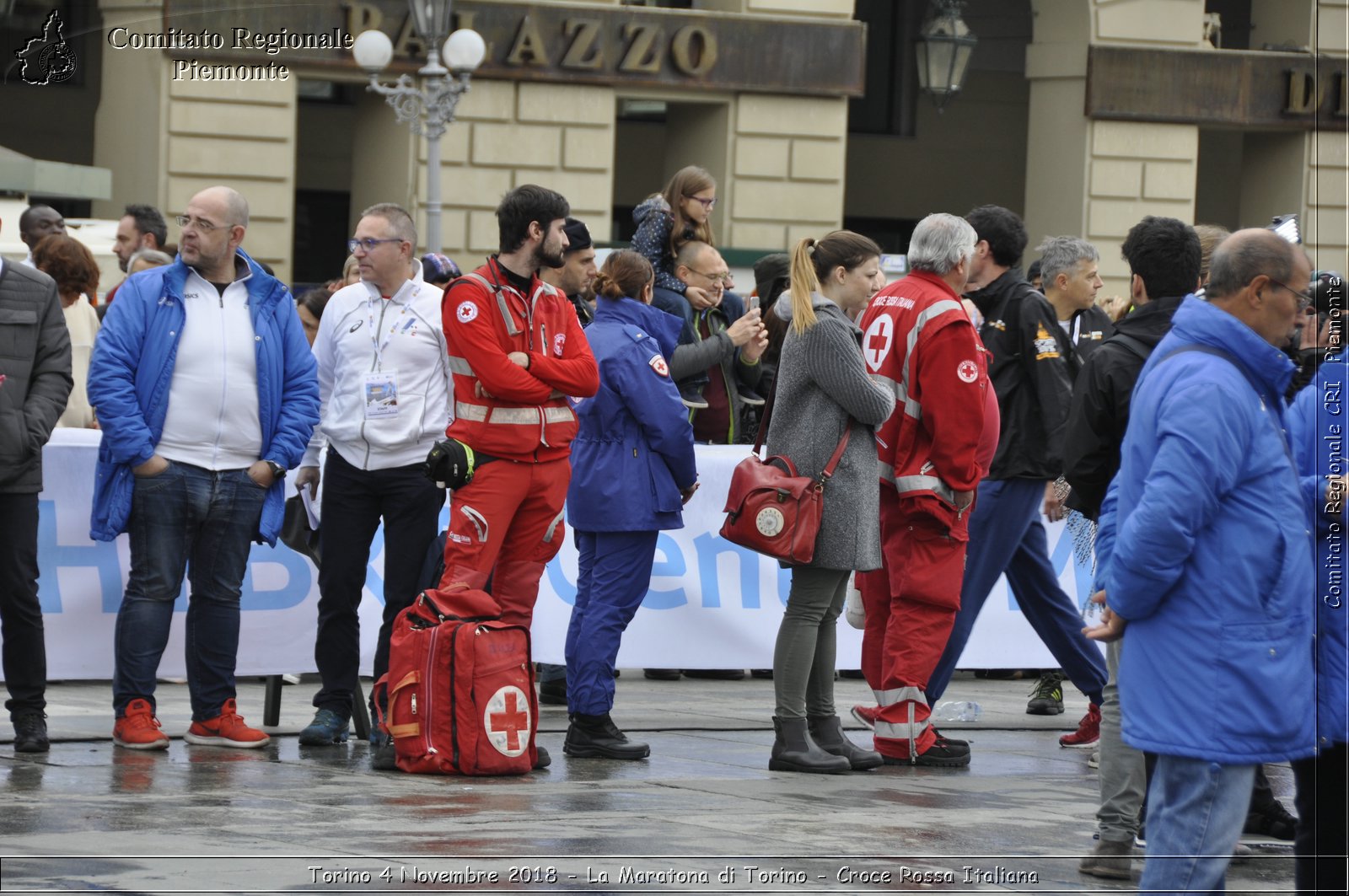 Torino 4 Novembre 2018 - La Maratona di Torino - Croce Rossa Italiana- Comitato Regionale del Piemonte