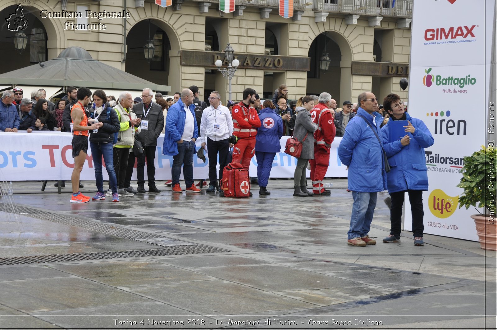 Torino 4 Novembre 2018 - La Maratona di Torino - Croce Rossa Italiana- Comitato Regionale del Piemonte