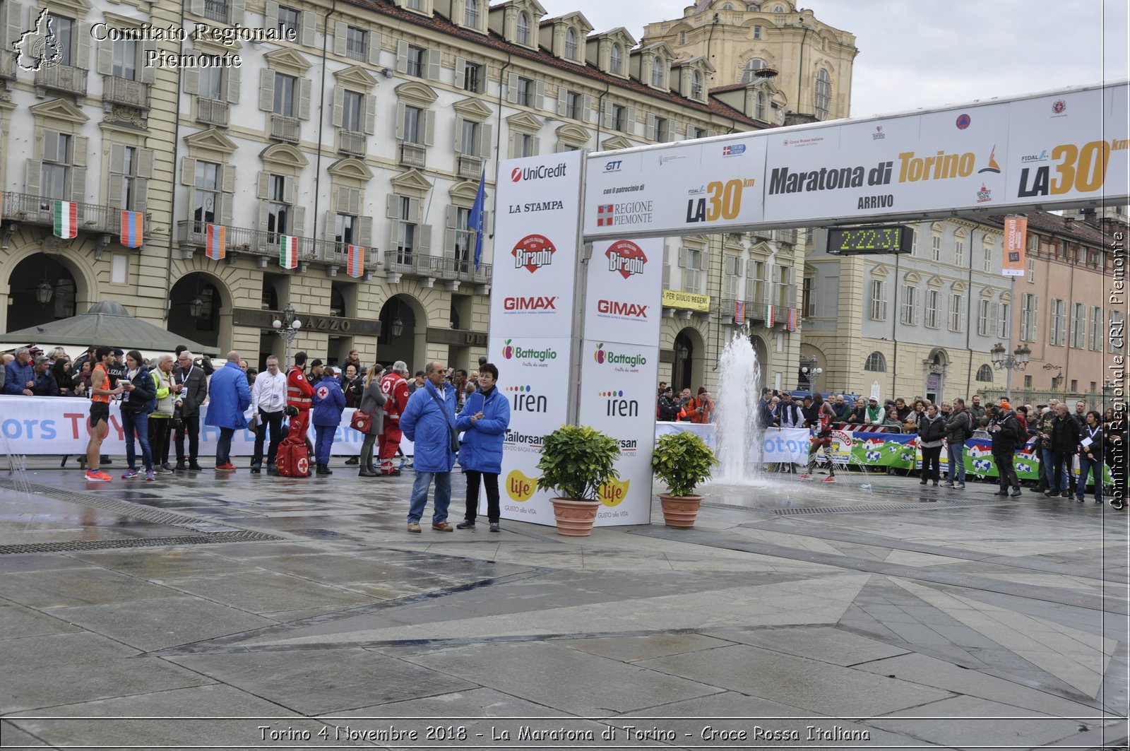 Torino 4 Novembre 2018 - La Maratona di Torino - Croce Rossa Italiana- Comitato Regionale del Piemonte