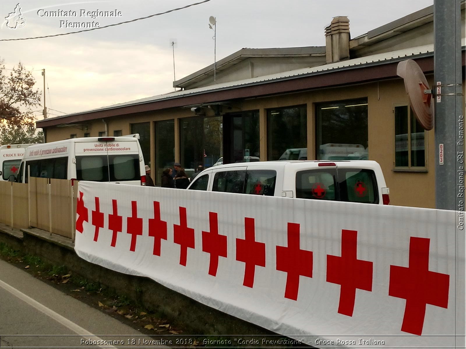 Robassomero 18 Novembre 2018 - Giornata "Cardio Prevenzione" - Croce Rossa Italiana- Comitato Regionale del Piemonte